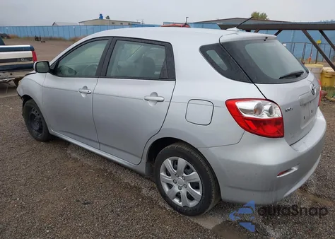 2010 Toyota Corolla Matrix из США, поврежденный, VIN 2T1KU4EE2AC219140